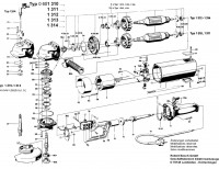 Bosch 0 601 314 002  Angle Grinder 115 V / Eu Spare Parts